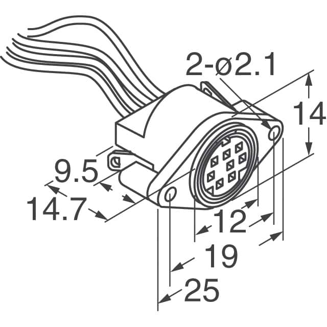 MD-40PL100 CUI Devices  Circular Connector Assemblies